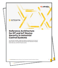 Arquitectura de referencia para la seguridad de dispositivos OT e IoT en sistemas de control industrial